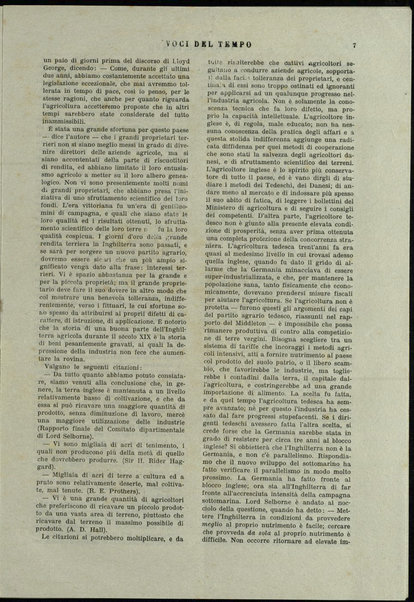 Voci del tempo : rassegna contemporanea politica e finanziaria e rivista delle riviste